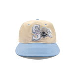 SUSHAT001 - Off White/Light Blue