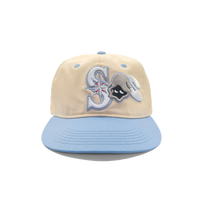 SUSHAT001 - Off White/Light Blue